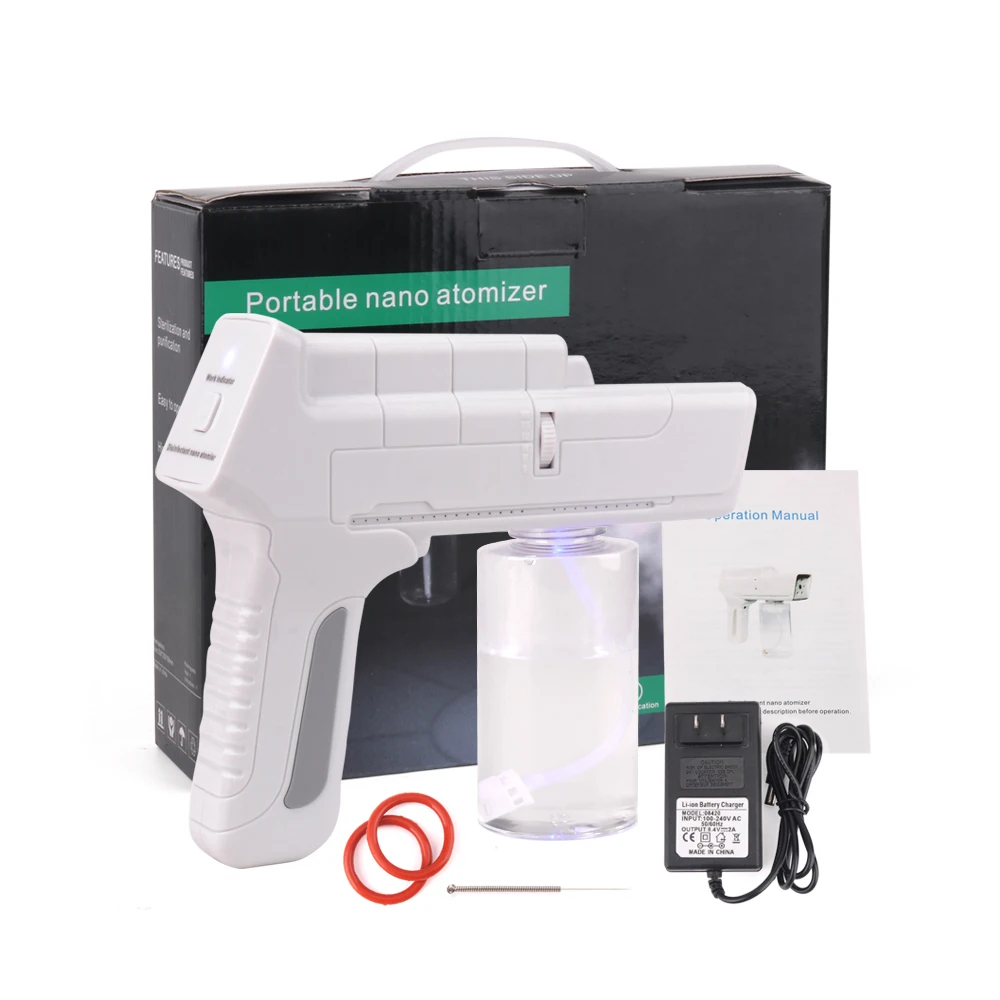 

Cordless pistola desinfectante nano spray sanitizing gun for disinfection