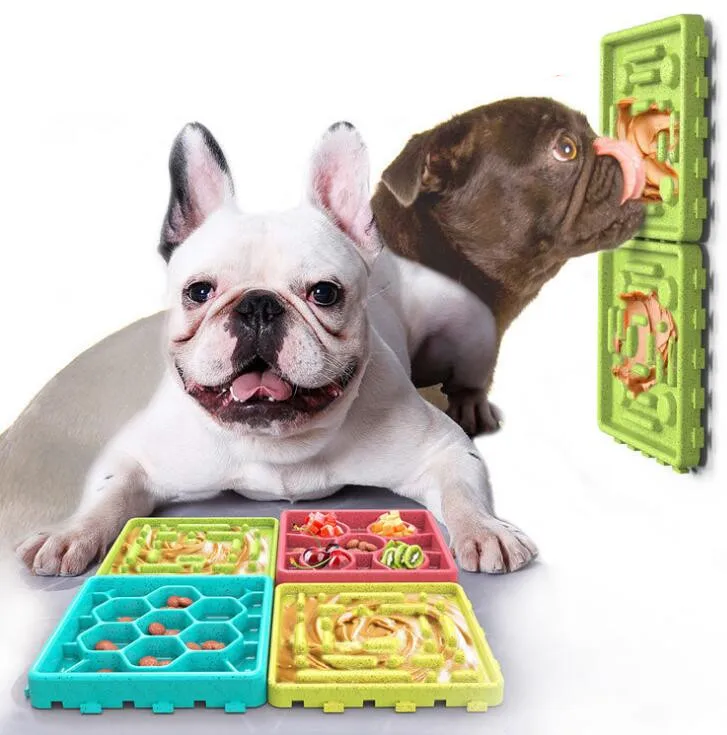 

Fashion Design Pet Eating Slow Bowl Dog Maze Slow eating feeders Bowl In Promotion, Red, blue,green