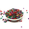 China artificial diy work 6mm 8mm round plastic pearl beads for dress decoration