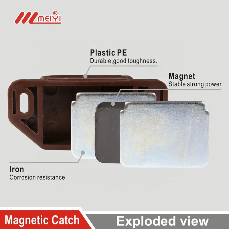
Meiyi plastic magnetic door catch cabinet cupboard catches magnet 
