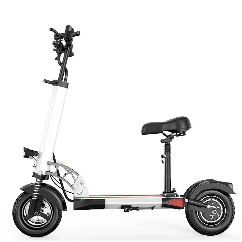 

10 inch 48v 500W air tire off road folding big wheels scooters electric