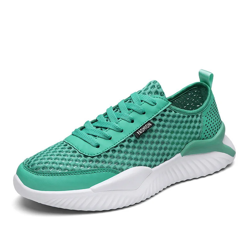 

Summer hollow breathable mesh shoes men's sports casual enduring sport shoes, 3 colors