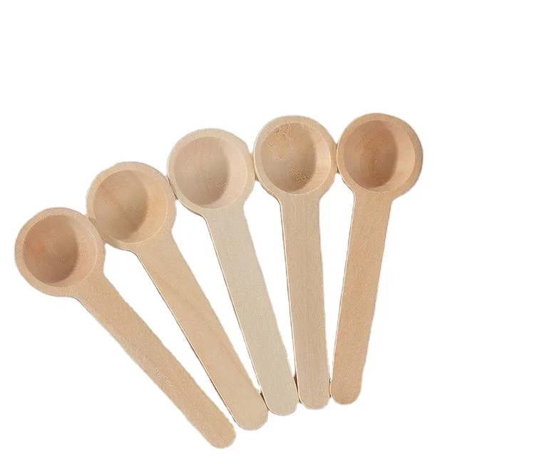 

Wholesale Custom Logo Eco-Friendly Wooden Matcha Measuring Spoon For Tea Coffee Suger Honey Bath Salts Powder Small Wood Spoons