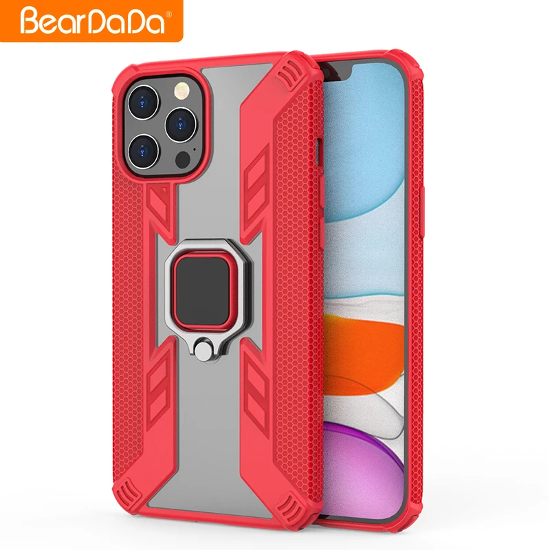 

new desigber in bulk TPU PC Hybrid Magnetic Back Cover case matte bumper phone case for iphone 12 silicone clear case