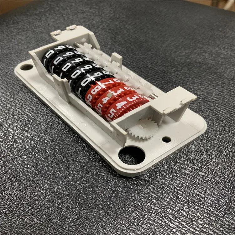 
Top quality gas meter counter 8 digit counter 