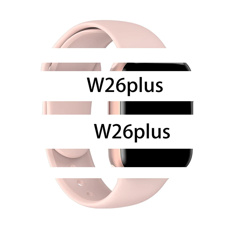

Hot Sale 1.75 Inch Ip68 Waterproof Android Ios Smart Watch Of The Seri 6 W26 Plus Series 6 Smart Watch