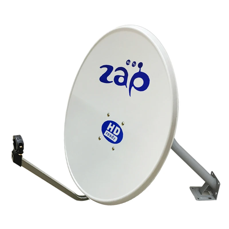 

ZAP K60 factory supply satellite antenna dish satellite dish New HDTV Antenna  size, Grey