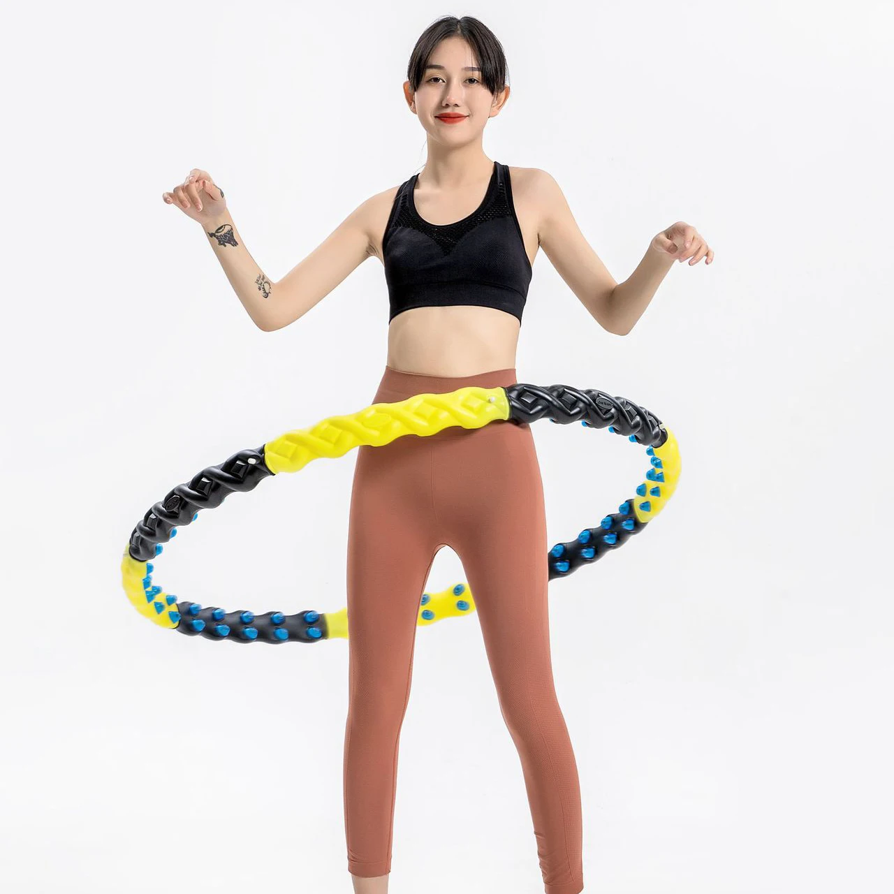 

Magnet Hula Fitness Hoop for Exercise, Fitness Hoop with Premium Foam, Size Adjustable Design for Family and Outdoor, Customized color