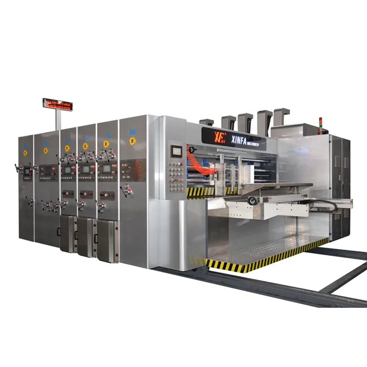 
Fully automatic corrugated cardboard machine printing slotting die cutting gluing machinery  (60701611932)