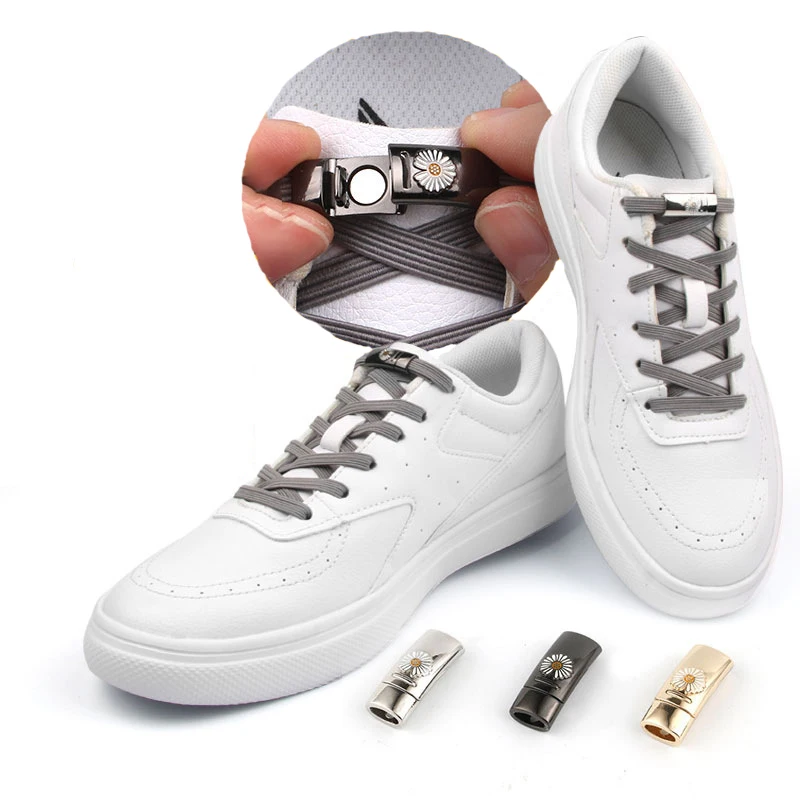 

New Elastic Magnetic ShoeLaces Fashion Creative Quick No Tie Shoe laces Kids Adult Unisex Shoelace Sneakers Lazy Shoe Laces