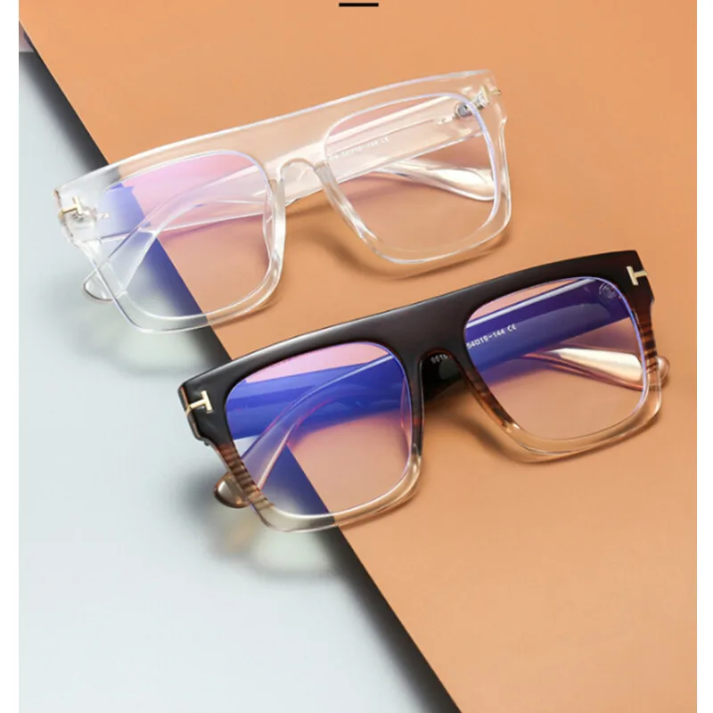 

2022 New Style Anti Blue Light Oversize Optical Frame Eyeglass Factory Anti Blue Light Retro Frame, 6 colors