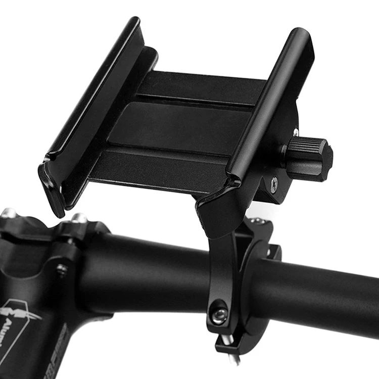 

Heightened 360 Rotation Adjustable Motorcycle Phone Mount Bike Aluminium Mobile Phone Holder
