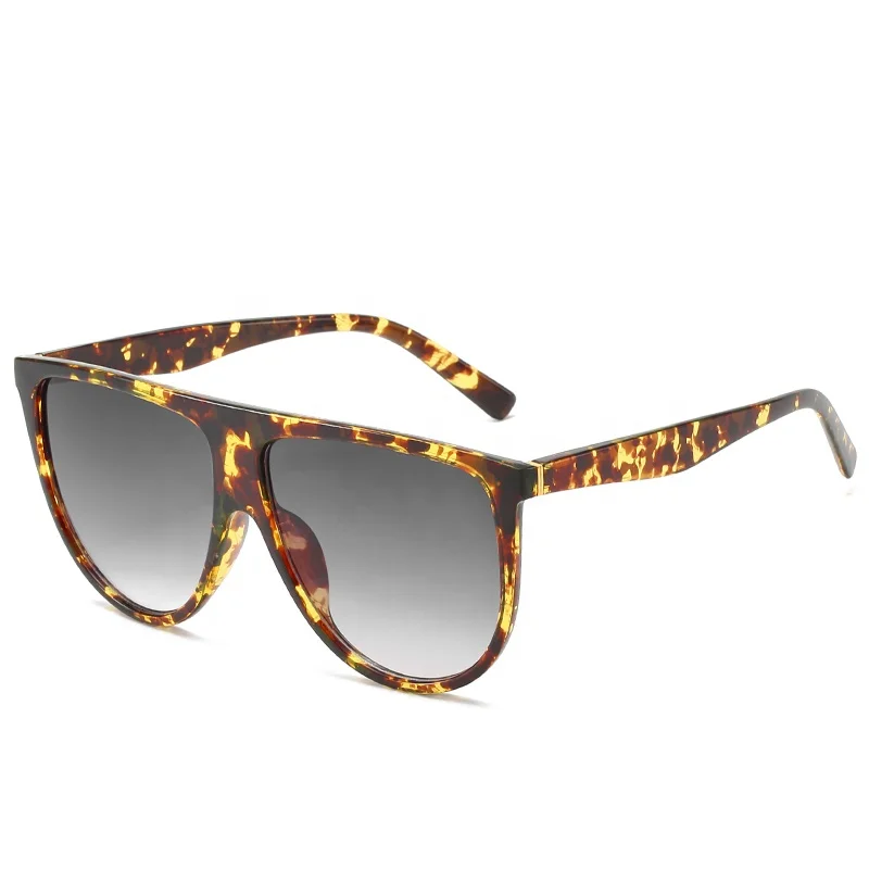 

2020 sunglasses Women Oversized Flat Top Shades Sunglasses High quality Custom made Sun glasses, As pictures shows