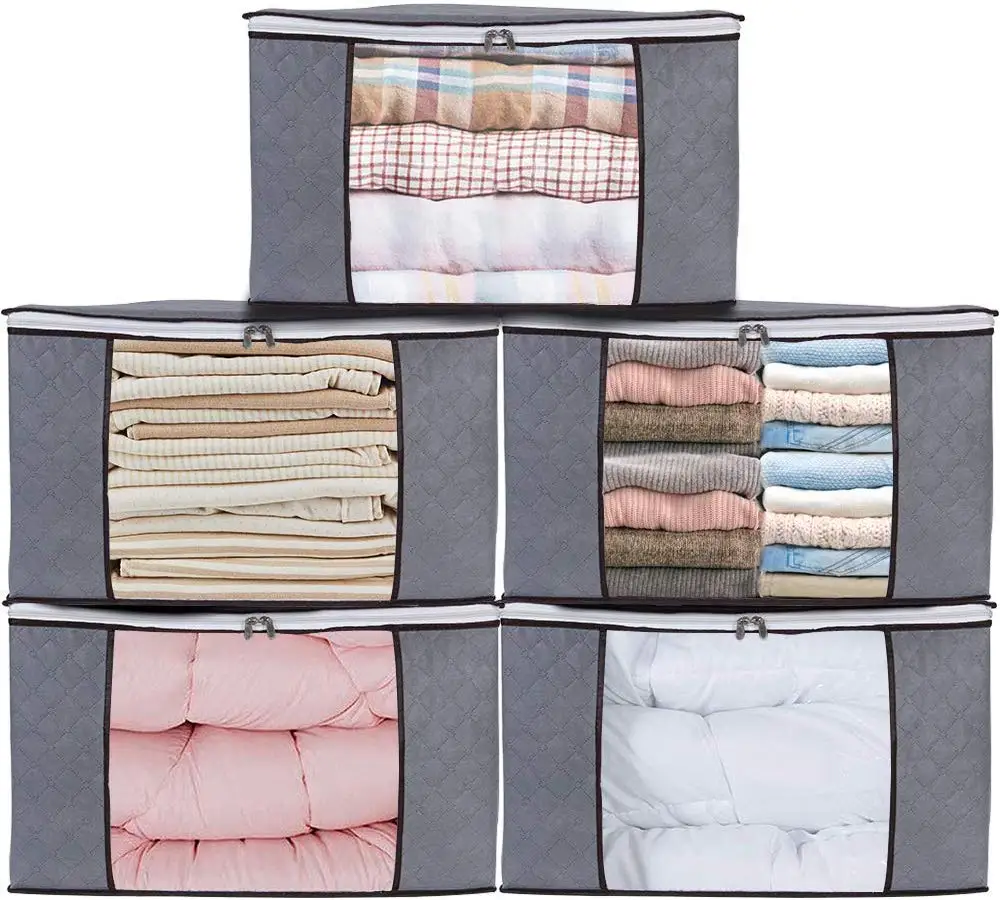 

Clear Under Bed Clothing Storage Bag, Customized color