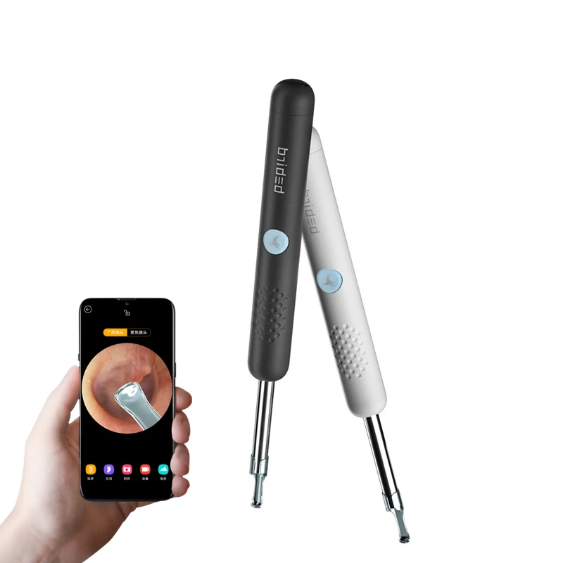 

bebird newest design smart chargeable visible 1080p wifi veterinary endoscope ear otoscope earwax cleaner R1