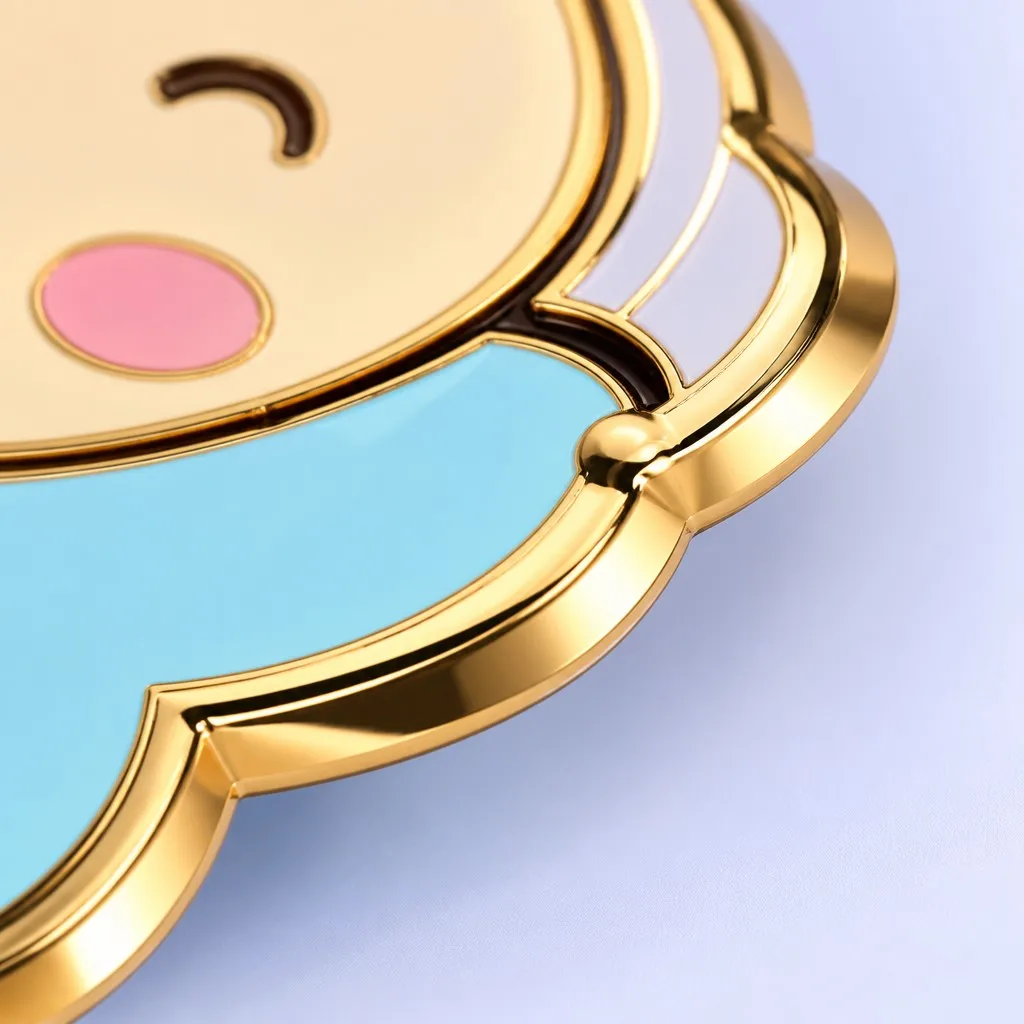 24K Electroplated Gold Bevel