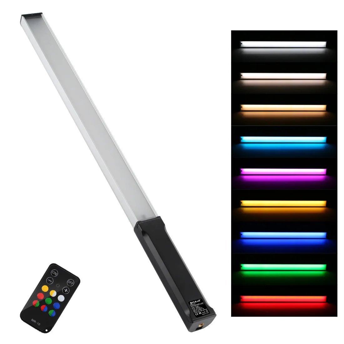 

New Model Handheld LED Video Light RGB Colorful Stick Professional Photo LED Stick 10W Photography Lighting with Remote Control, 9 kinds