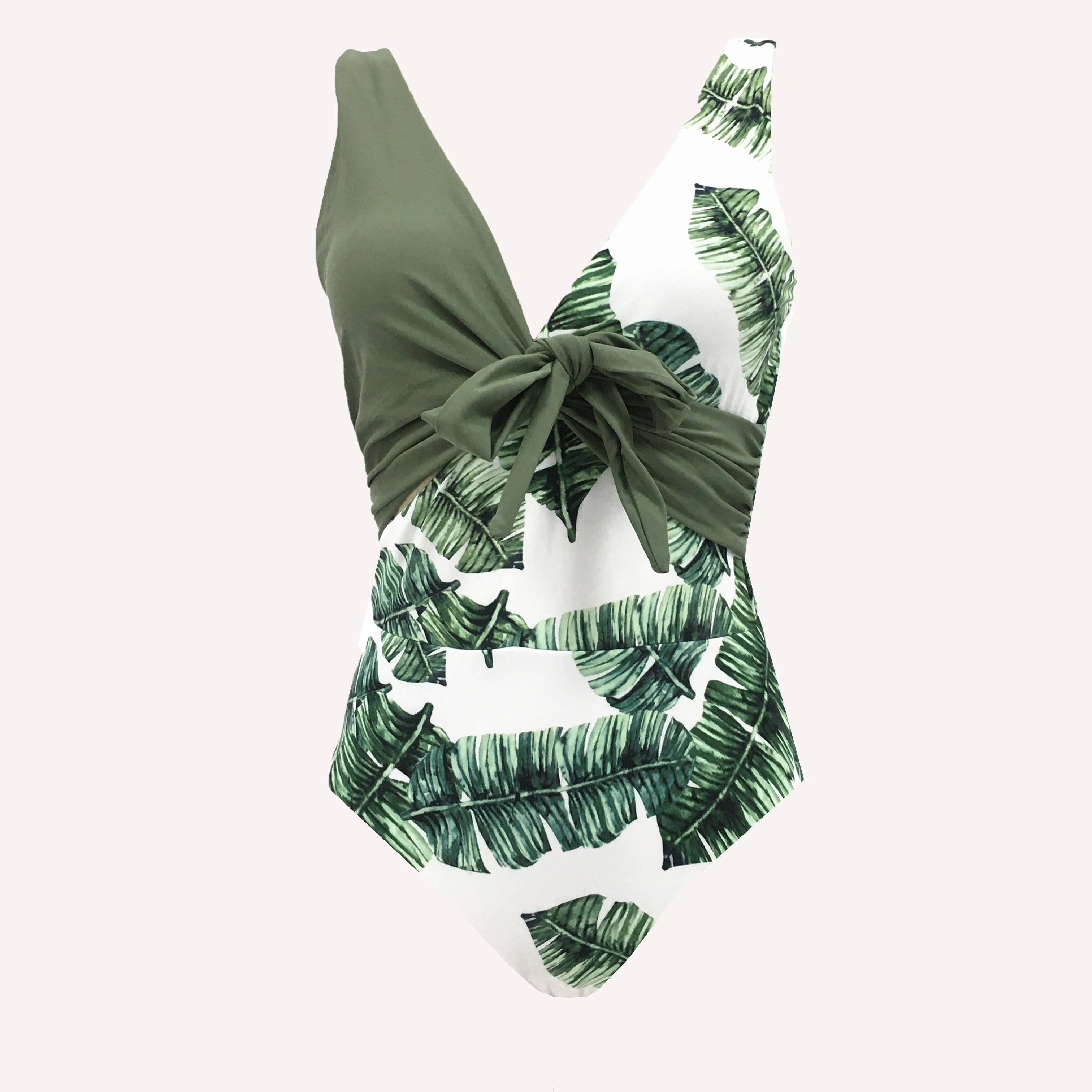 

2021 Women's sexy One Piece Tummy-Control swimsuit, Jungle