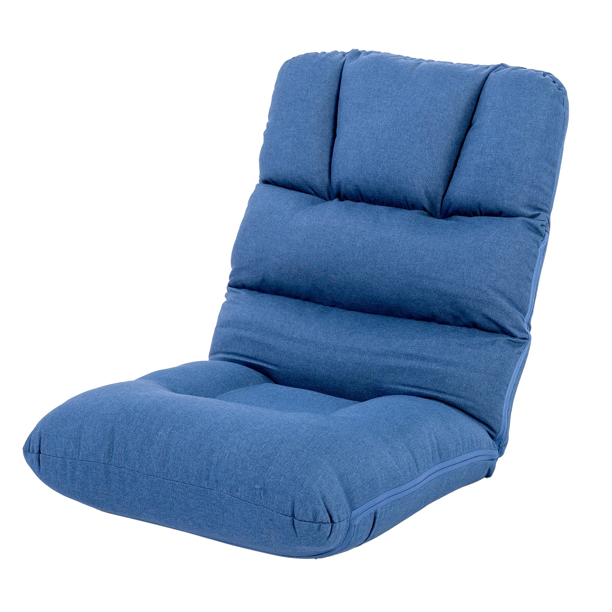 

Hot selling Japanese Style Cushion Floor Chair Adjustable Lazy Washable Folding Floor Chair