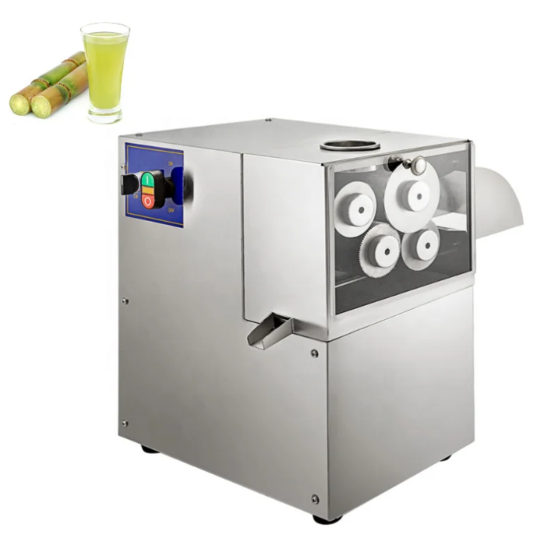 

4 Rollers Automatic Commercial Table Top Electric Sugarcane Juicer Sugar Cane Juice Making Press Extractor Machine