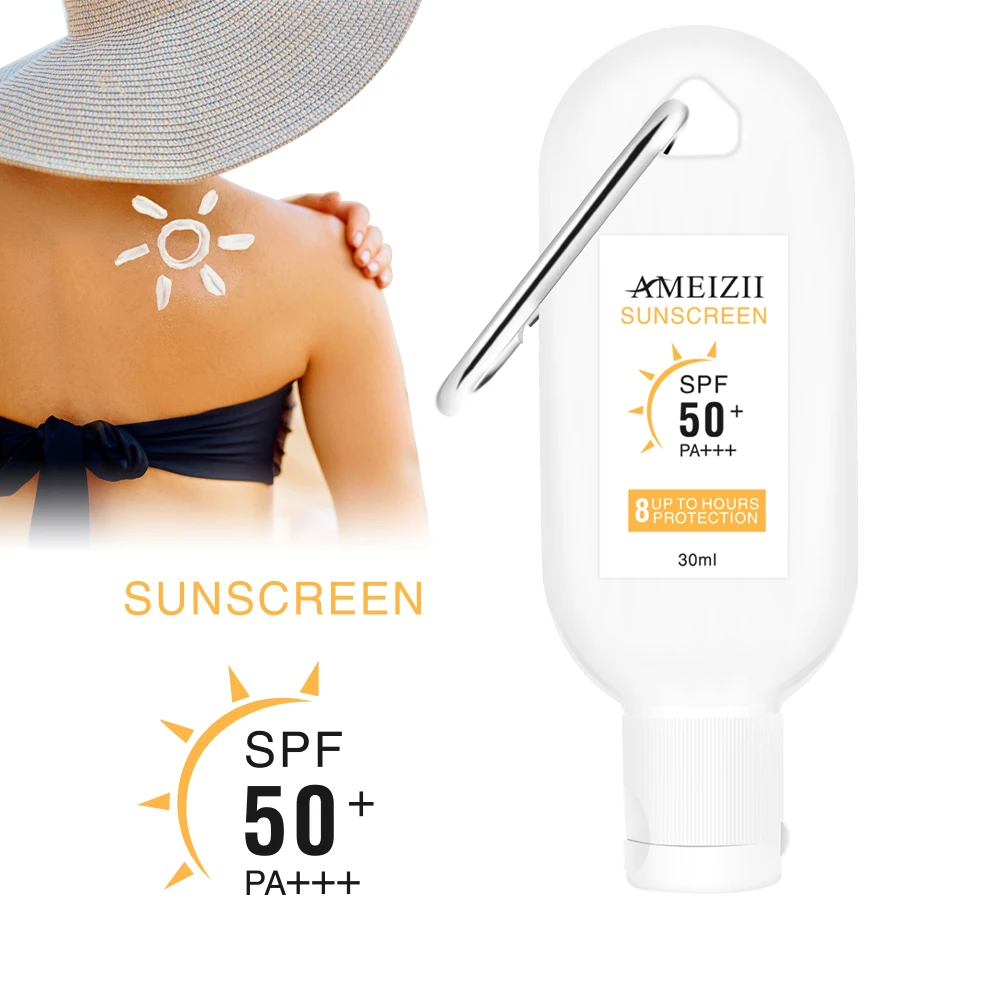 

OEM ODM Sunscreen Creme Solaire Facial Care Sun Protection Tinted Skin Whitening Foundation Suncream Moisturizing Sun Screen