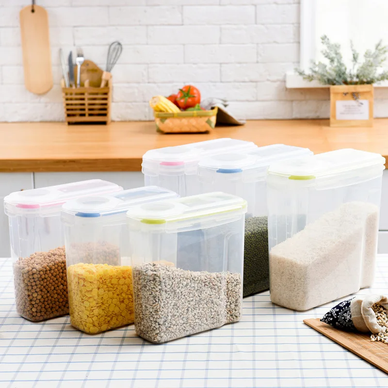 

New 2021 kitchen containers plastic storage lids food pp stackable food storage containers