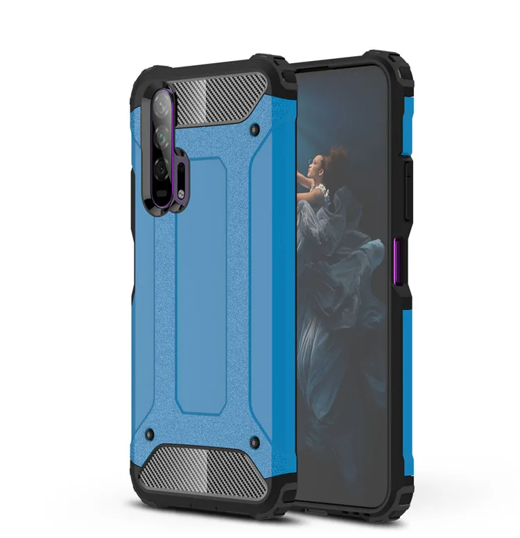 Laudtec Shockproof Hard Rugged Cover PC TPU Armor Back Phone Case for OPPO Realme X2 Pro