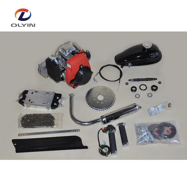 

49cc 4 stroke bicycle engine kit 50cc, Silver , black or chrome