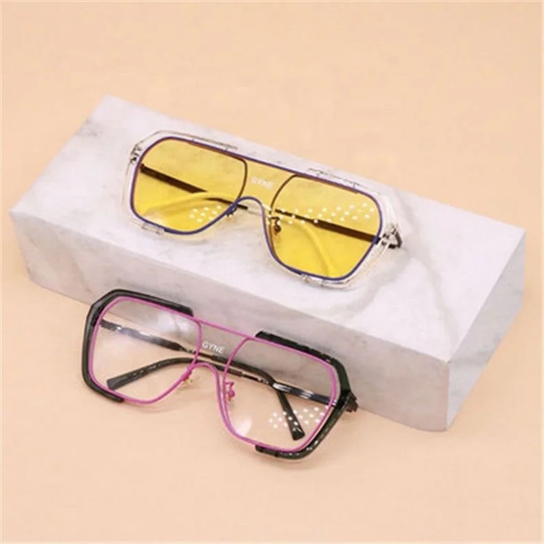 

Big Square Frame Oversized Fashion Trendy Sunglasses in Stock, 6 colors