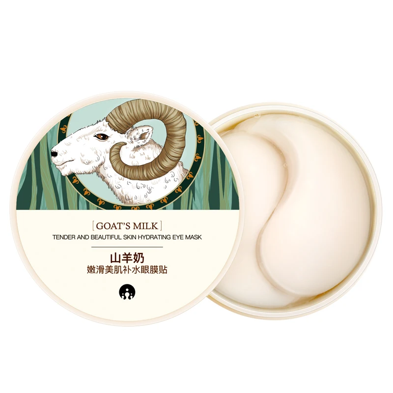 

Popular Products Goat Milk Hydrating Collagen Gel Under Eye Pad Patches Beauty Care Cosmetics Facial Skin Care Face Eye Mask