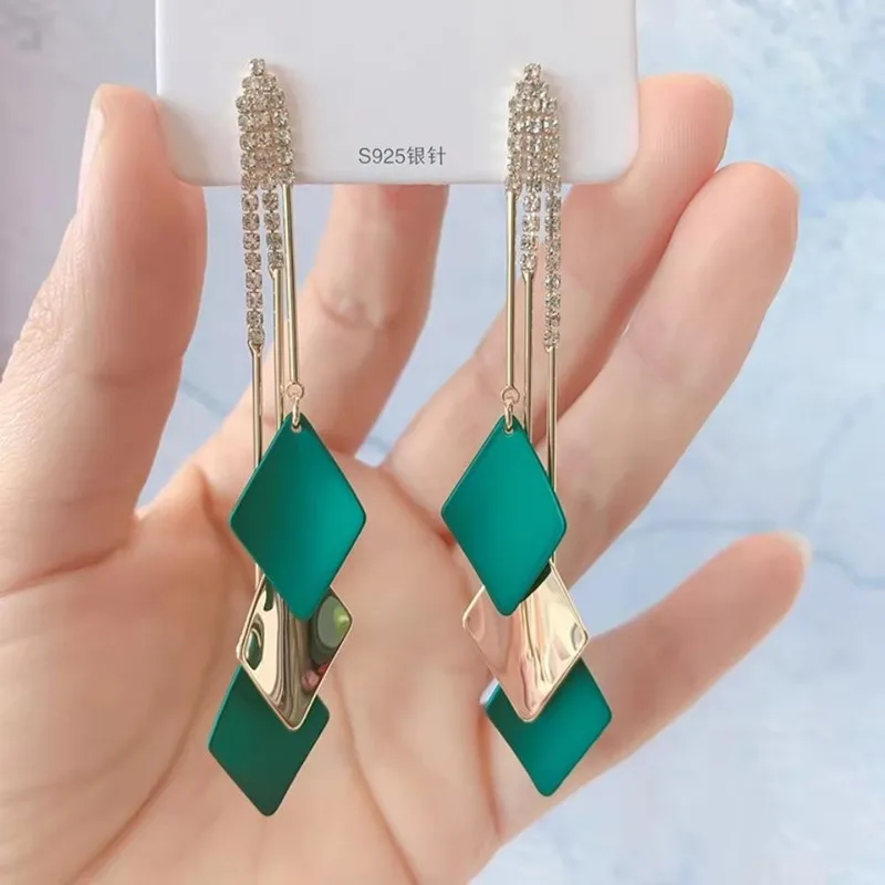 

Fashion Women Jewelry Designer Famous Brands Tassel Earrings Handmade Earrings, As pictures