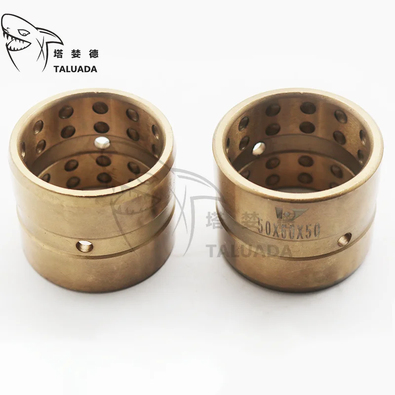 TALUADA Excavator Parts for  Universal Alloy Brass Bucket Shaft Sleeve for Bucket Bushing Bucket Sleeve