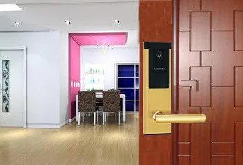 
Goodum Electronic Rfid M1 Card Mechanical Key Smart Hotel Door Lock A3100 