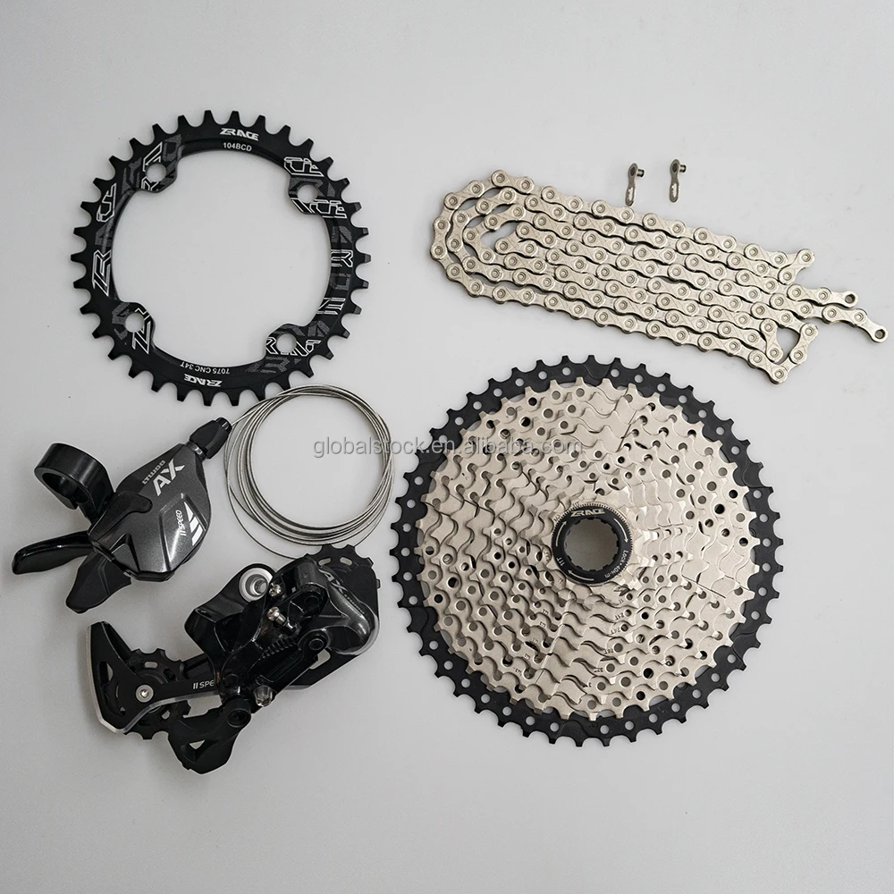

Speed Shifter Cassette 52T Chainrings S11 Chain 11 Pieces Set Cycling Accessories