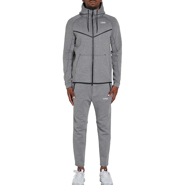 

2021 Fashion Slimming Skin-friendly two pieces Sportswear jogger tracksuit mens Wholesale Sweatsuit