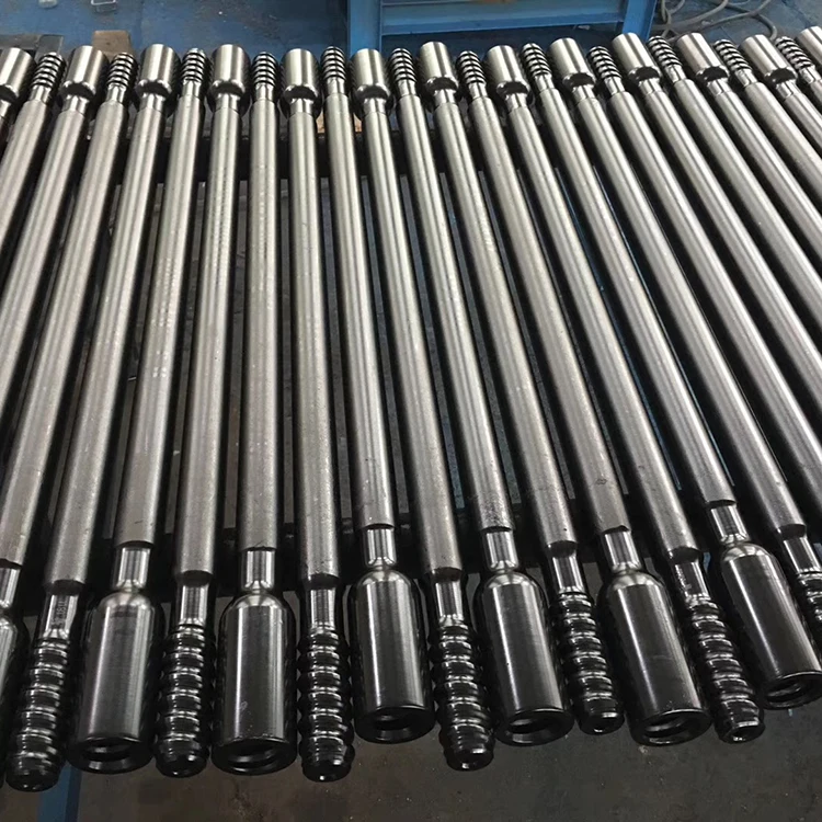 High Pressure Dth Top Hammer Drill Rod Used In Quarrying Tunneling
