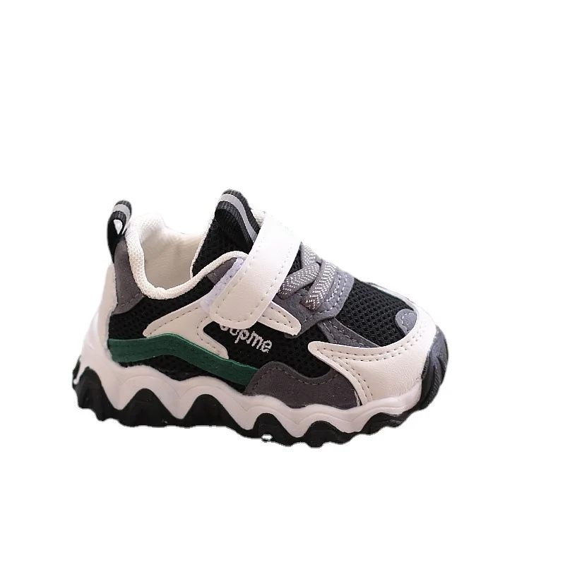 

Baby Sports Shoes Toddler Girls Boys Outdoor Casual Walking Flats Shoes Kids Fashion Breathable Sneakers Infant Comfort Shoe, Black pink