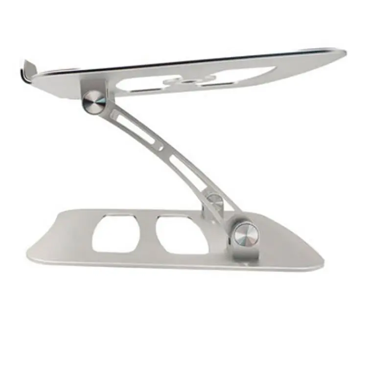 

Laptop desk holder HOPkd aluminum laptop stand notebook holder riser stand, Silver