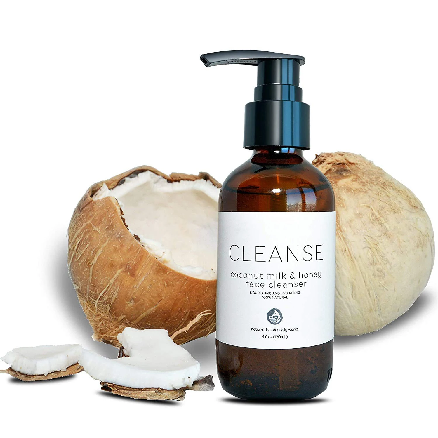 

QQLR High Quality Coconut Milk And Honey Cleanser Organic Gentle Washing A Face Organic Aloe Vera