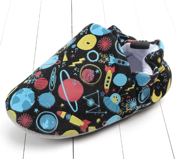 
Boy Soft Sole cotton Infant Prewalker Crib Shoes for babys 
