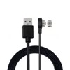 Male female 8mm 2pins magnetic hookup pogo usb cable for sensors