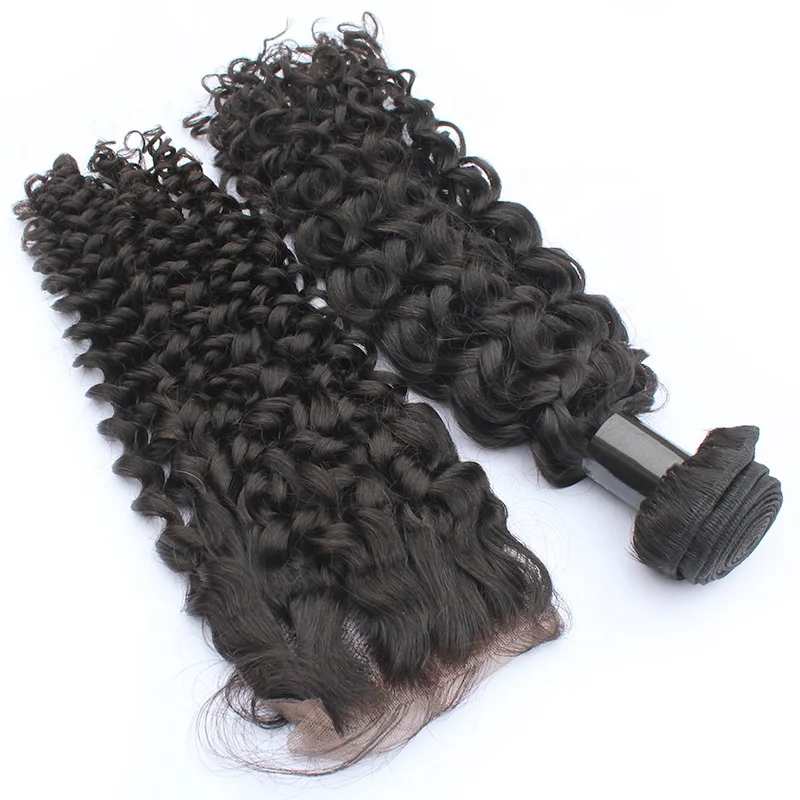 Unprocessed Virgin Hair Vendors Raw Indian Curly Human Hair Extensions