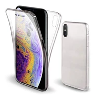 

360 Clear TPU Case For IPhone X/XS, For Iphone 11 Pro Phone Case Cover 360 Full Protection