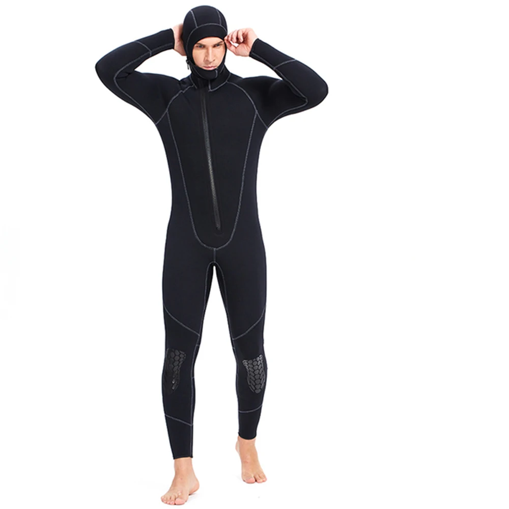 

FunFishing Diving Wetsuit Men 5mm Diving Suit Neoprene Swimming Wetsuit Surf Triathlon Wet Suit Swimsuit Full Bodysuit