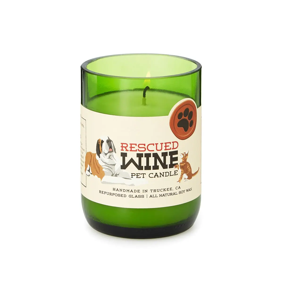 Pets Candle свеча нейтрализатор запаха Италия. Свеча с домашним животным.