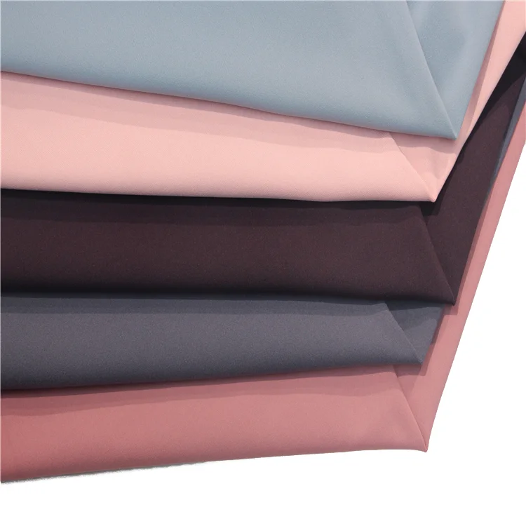 Quick Dry 75 Polyester 25 Spandex Stretch Elastic Interlock Fabric