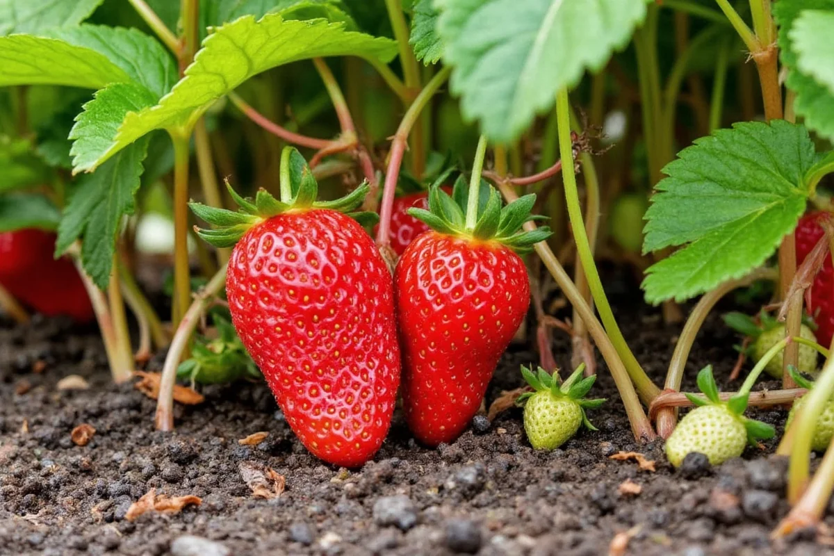 do strawberry plants like acidic soil