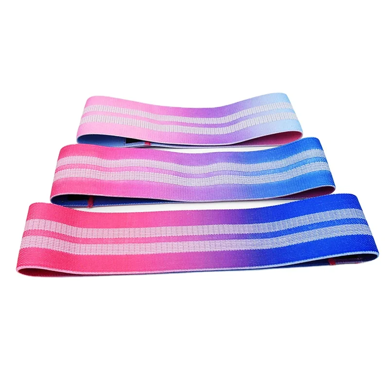 

Cotton Anti-Slip Custom Hip Loop Band set of 3 polyester hip bands