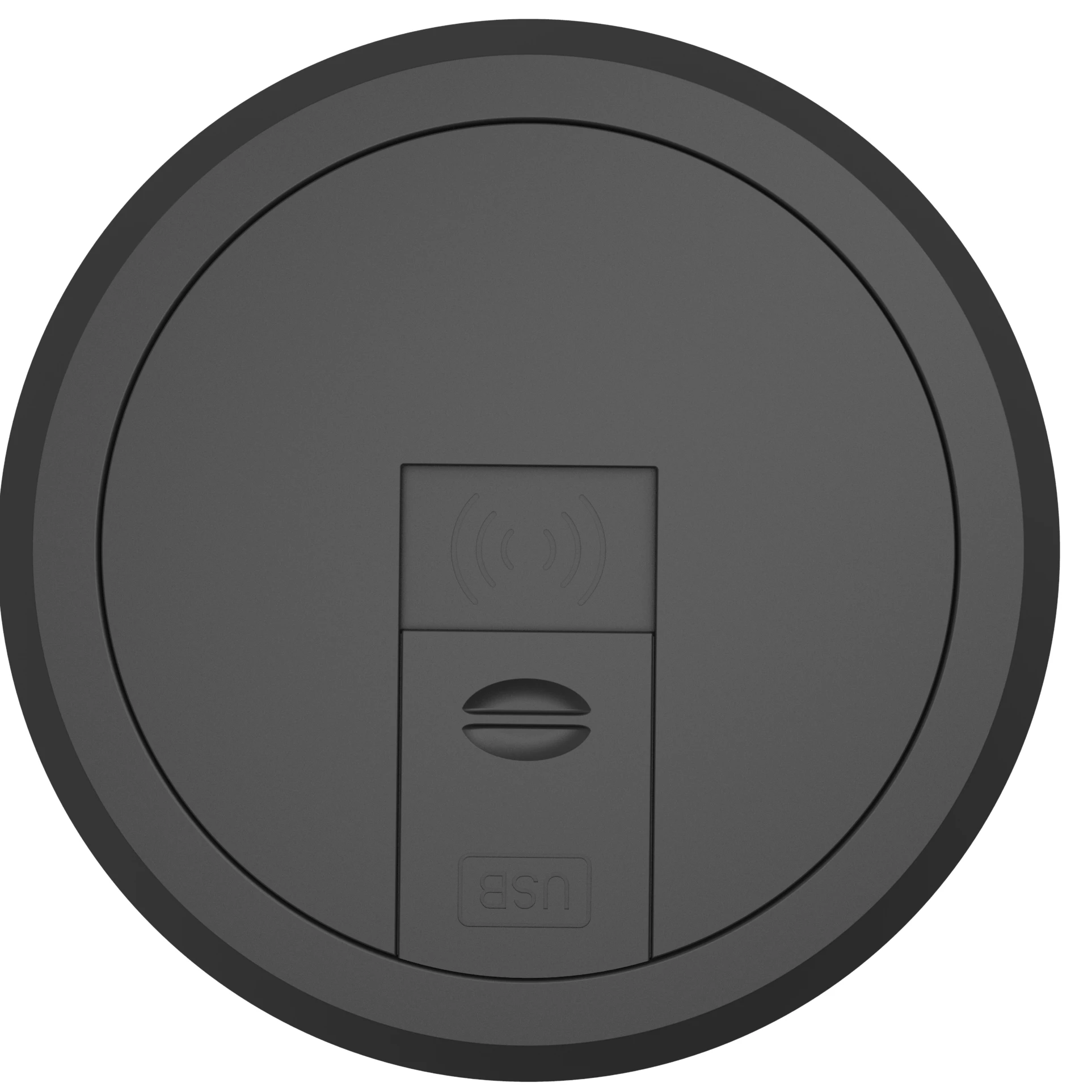 

Table mountable wireless charger QC 3.0 desktop embedded wireless charger, Black