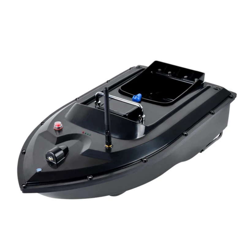 

Factory price 500m RC Distance Auto Remote control range 1.5kg hopper capacity fishing bait boat for carp fishing, Black